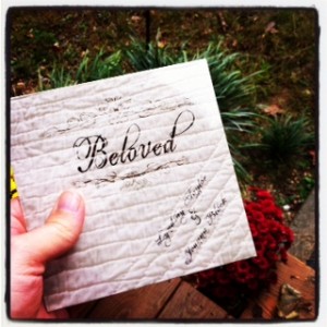 Beloved CD Cover Outside